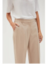 Moodo Beige Damenhose für festliche Anlässe Moodo