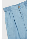 Moodo Blaue Damenshorts Moodo