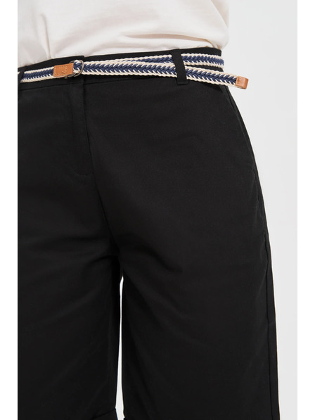Moodo Schwarze Damenshorts Moodo