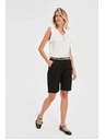 Moodo Schwarze Damenshorts Moodo