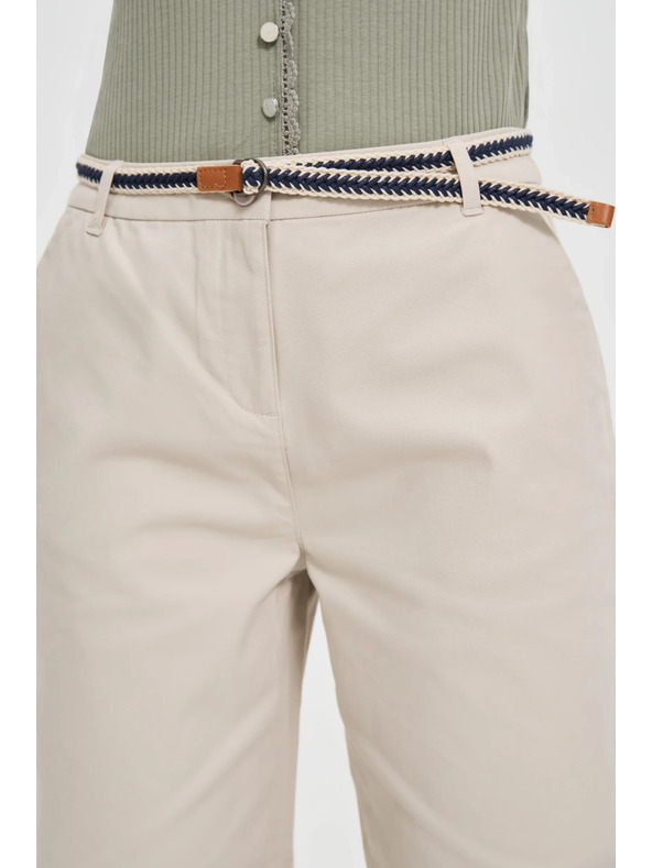 Moodo Beige Damenshorts Moodo