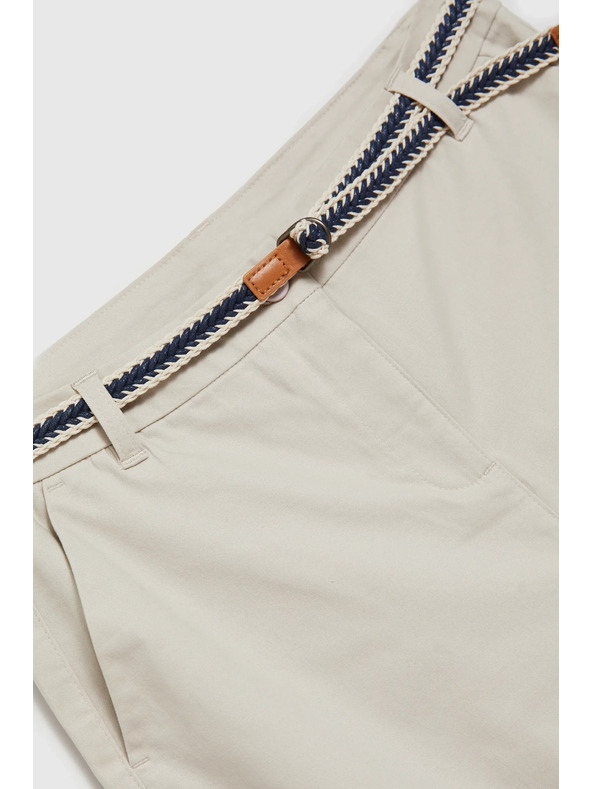 Moodo Beige Damenshorts Moodo