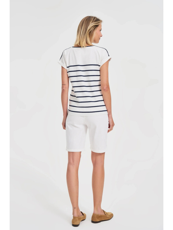 Moodo Weiße Damen-Shorts Moodo