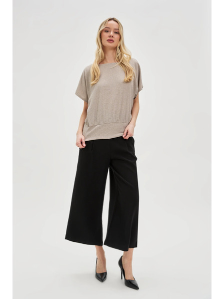 Moodo Beiges Damen-T-Shirt Moodo