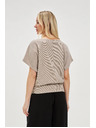 Moodo Beiges Damen-T-Shirt Moodo