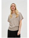 Moodo Beiges Damen-T-Shirt Moodo