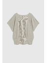 Moodo Beiges Damen-T-Shirt Moodo