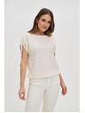 Moodo Weißes Damen-T-Shirt Moodo