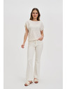 Moodo Weißes Damen-T-Shirt Moodo