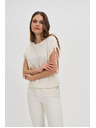 Moodo Weißes Damen-T-Shirt Moodo