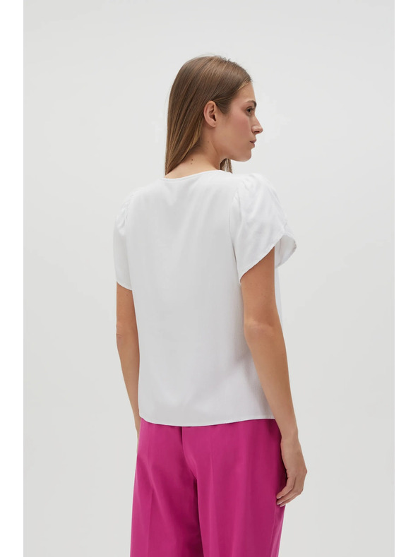 Moodo Weißes Damenhemd Moodo