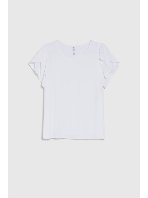 Moodo Weißes Damenhemd Moodo