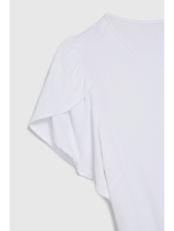 Moodo Weißes Damenhemd Moodo