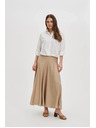 Moodo Moodo Beige Damenrock