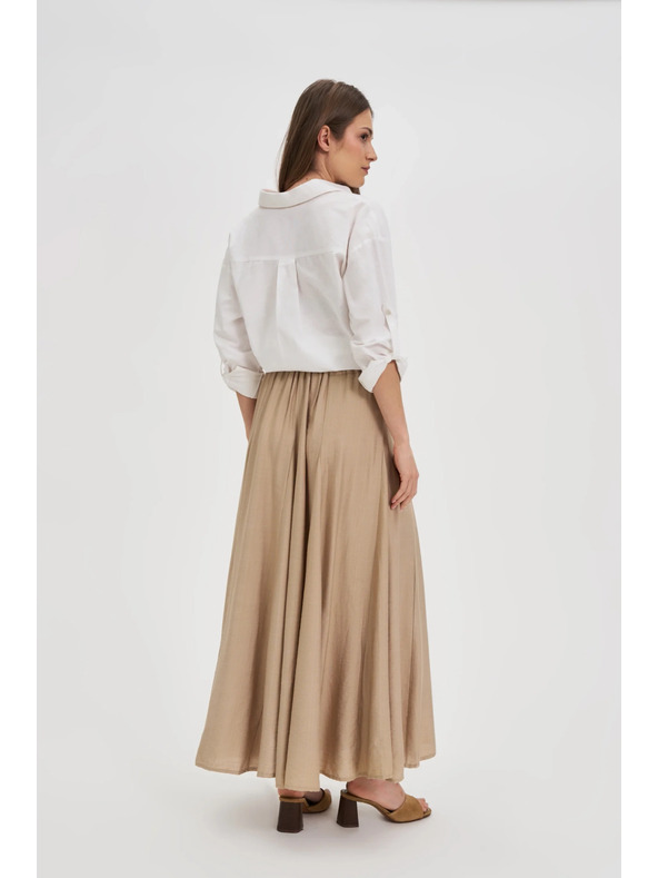 Moodo Moodo Beige Damenrock