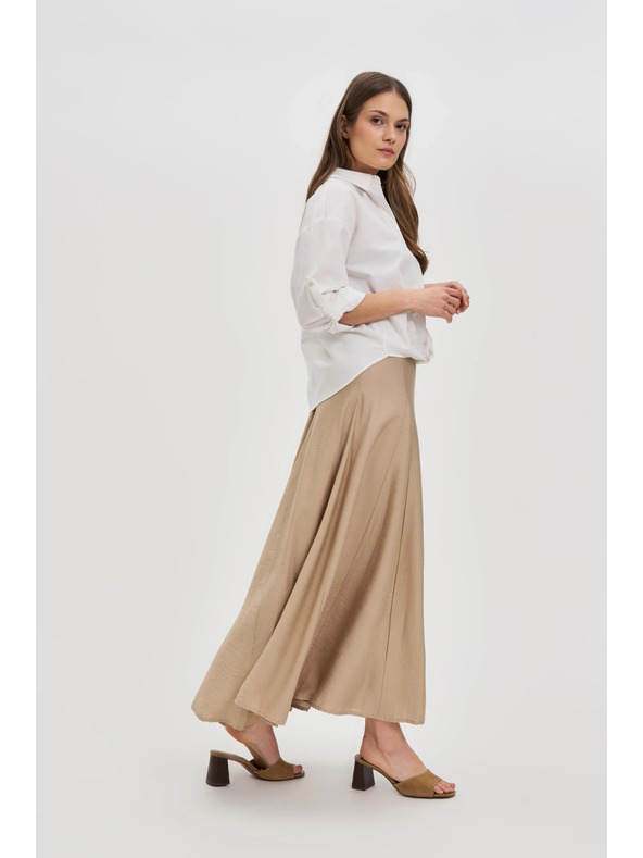 Moodo Moodo Beige Damenrock