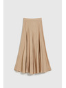 Moodo Moodo Beige Damenrock