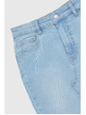 Moodo Blauer Damen Jeans-Rock Moodo