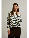 Moodo Damenpullover mit Tiermuster