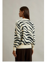 Moodo Damenpullover mit Tiermuster
