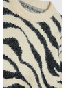 Moodo Damenpullover mit Tiermuster
