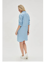 Moodo Blaues Damenkleid Moodo