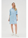 Moodo Blaues Damenkleid Moodo