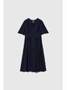 Moodo Dunkelblaues Damenkleid Moodo