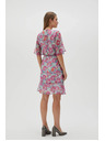 Moodo Fuchsiafarbenes Damenkleid Moodo