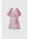 Moodo Fuchsiafarbenes Damenkleid Moodo