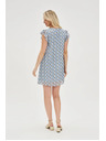 Moodo Blaues Damenkleid Moodo