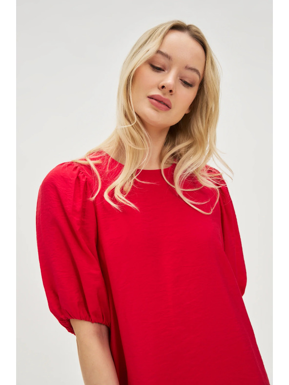 Moodo Rotes Damen-Kleid Moodo