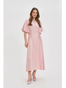 Moodo Rosa Damen-Kleid Moodo