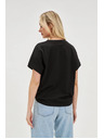 Moodo Schwarzes Damen Long Shirt Moodo