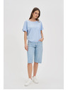 Moodo Hellblaues Damen Moodo T-Shirt