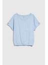Moodo Hellblaues Damen Moodo T-Shirt