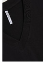 Moodo Schwarzes Damen-T-Shirt Moodo