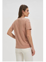 Moodo Hellbraunes Damen-T-Shirt Moodo
