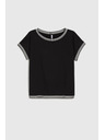 Moodo Schwarzes Damen Long Shirt Moodo
