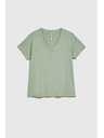 Moodo Olivgrünes Damen-T-Shirt Moodo