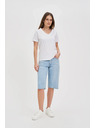 Moodo Weißes Damen-T-Shirt Moodo