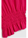 Moodo Fuchsiafarbenes Damen-T-Shirt Moodo