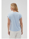 Moodo Hellblaues Damen Moodo T-Shirt