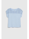 Moodo Hellblaues Damen Moodo T-Shirt