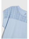 Moodo Hellblaues Damen Moodo T-Shirt