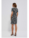 Moodo Leinenkleid mit Aufdruck