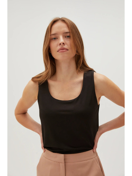 Moodo Schwarzes Damen Top