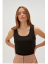 Moodo Schwarzes Damen Top