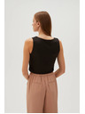 Moodo Schwarzes Damen Top
