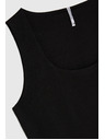 Moodo Schwarzes Damen Top
